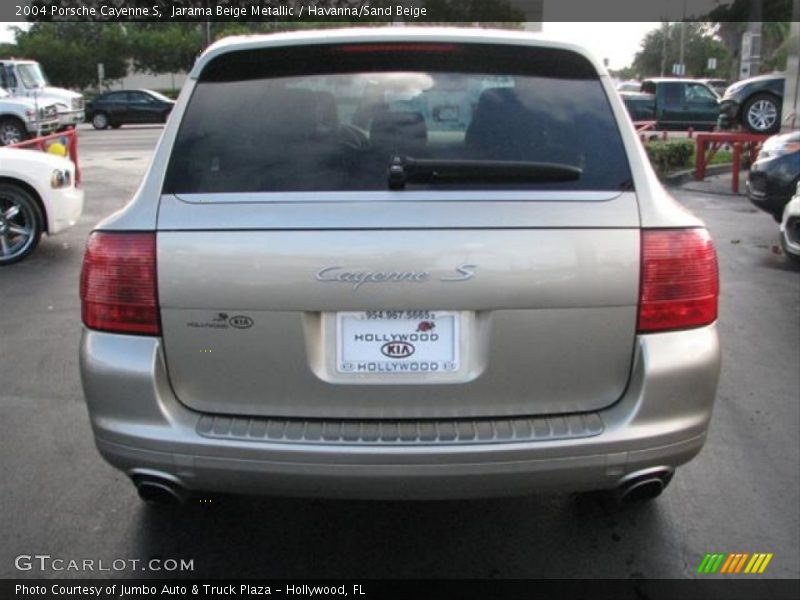 Jarama Beige Metallic / Havanna/Sand Beige 2004 Porsche Cayenne S