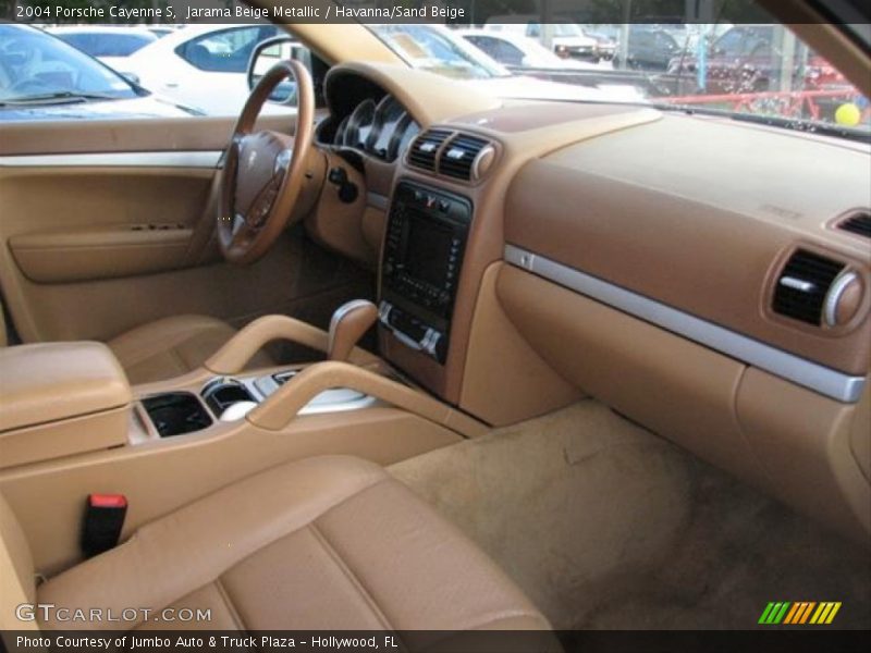 Jarama Beige Metallic / Havanna/Sand Beige 2004 Porsche Cayenne S