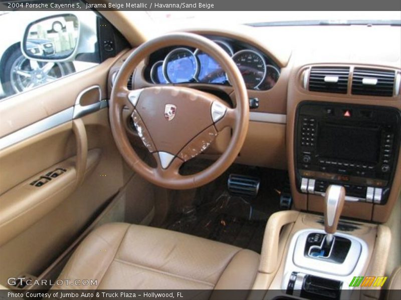 Jarama Beige Metallic / Havanna/Sand Beige 2004 Porsche Cayenne S