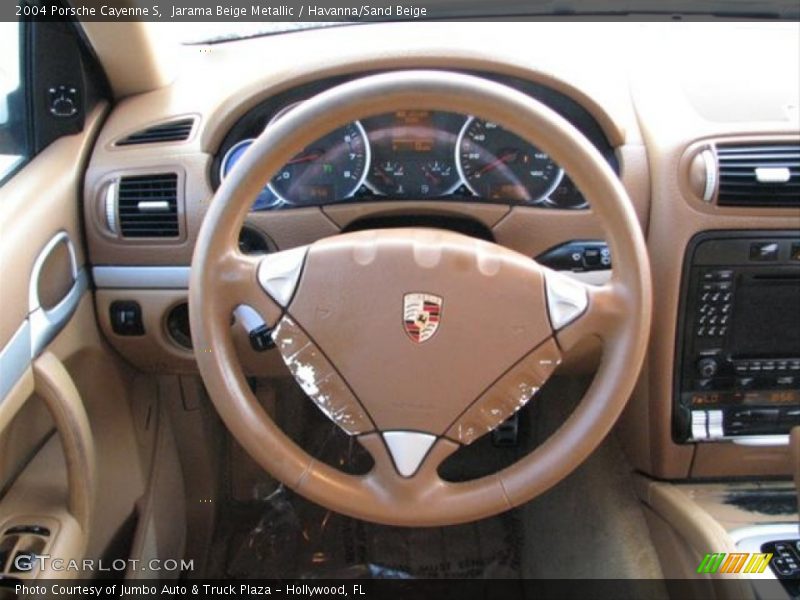 Jarama Beige Metallic / Havanna/Sand Beige 2004 Porsche Cayenne S