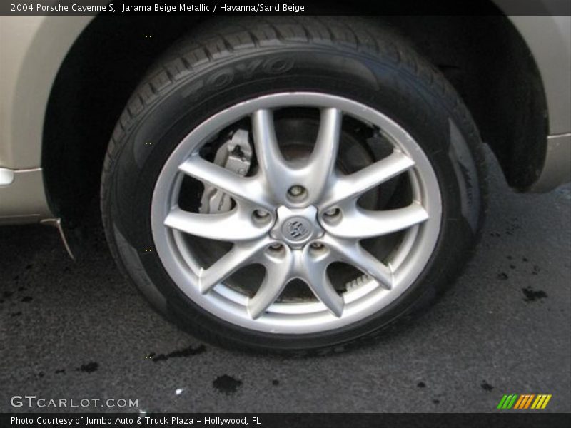 Jarama Beige Metallic / Havanna/Sand Beige 2004 Porsche Cayenne S