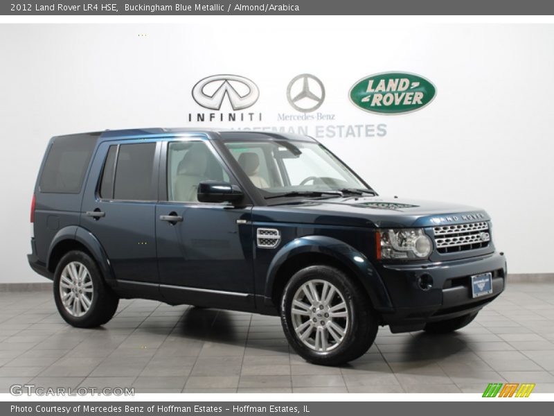 Buckingham Blue Metallic / Almond/Arabica 2012 Land Rover LR4 HSE
