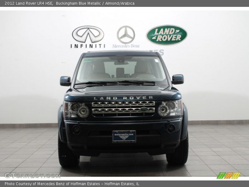Buckingham Blue Metallic / Almond/Arabica 2012 Land Rover LR4 HSE