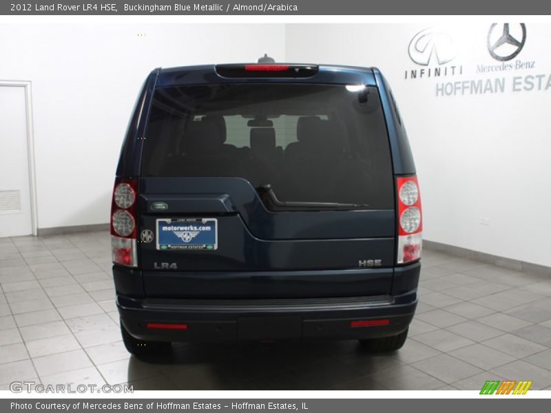 Buckingham Blue Metallic / Almond/Arabica 2012 Land Rover LR4 HSE