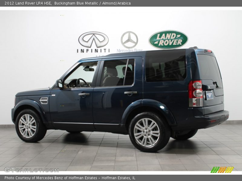 Buckingham Blue Metallic / Almond/Arabica 2012 Land Rover LR4 HSE