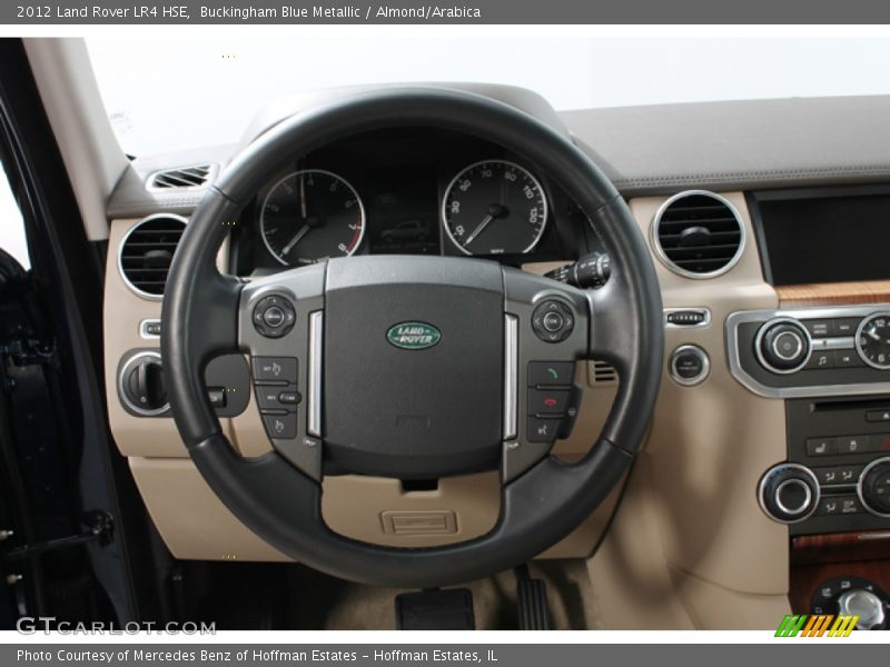 Buckingham Blue Metallic / Almond/Arabica 2012 Land Rover LR4 HSE