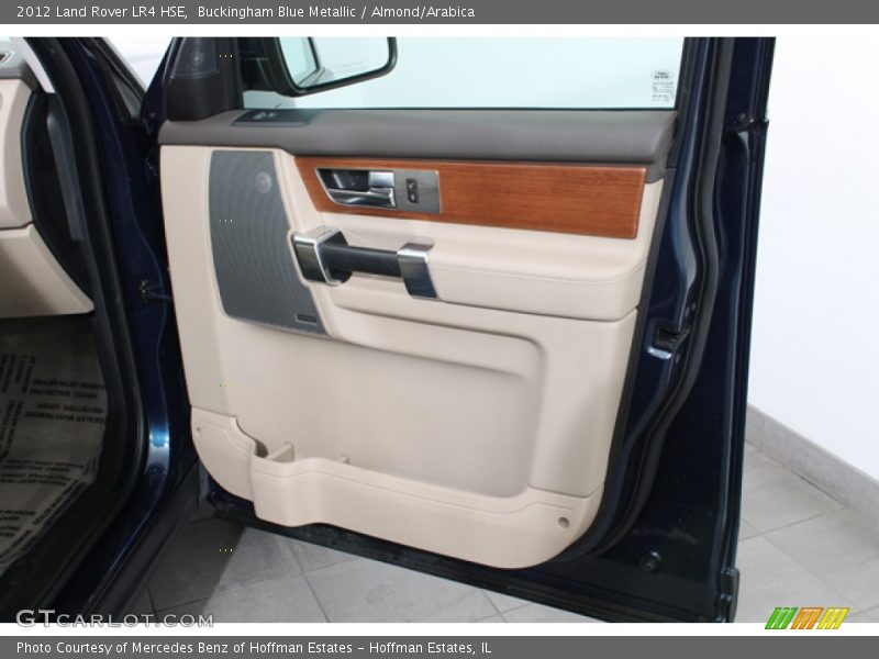 Buckingham Blue Metallic / Almond/Arabica 2012 Land Rover LR4 HSE