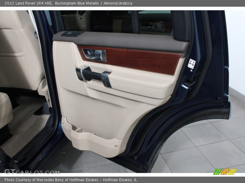 Buckingham Blue Metallic / Almond/Arabica 2012 Land Rover LR4 HSE
