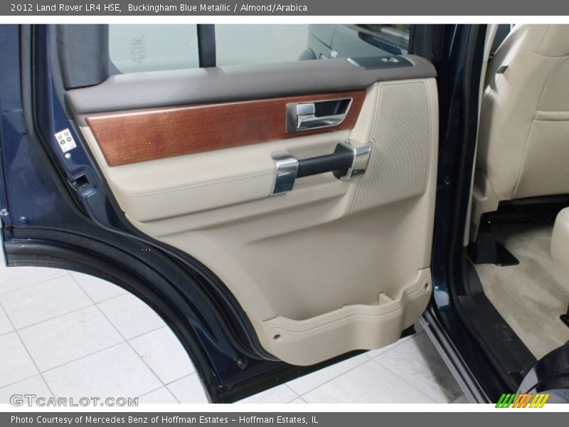 Buckingham Blue Metallic / Almond/Arabica 2012 Land Rover LR4 HSE