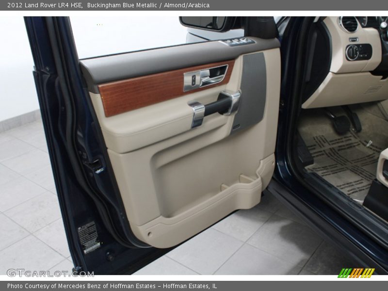 Buckingham Blue Metallic / Almond/Arabica 2012 Land Rover LR4 HSE