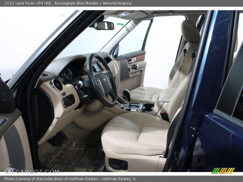 Buckingham Blue Metallic / Almond/Arabica 2012 Land Rover LR4 HSE