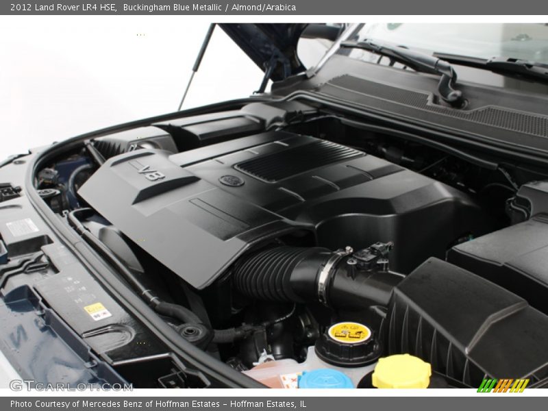 Buckingham Blue Metallic / Almond/Arabica 2012 Land Rover LR4 HSE