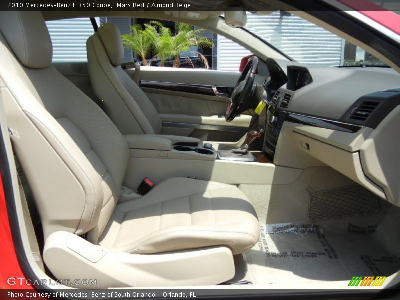 Mars Red / Almond Beige 2010 Mercedes-Benz E 350 Coupe
