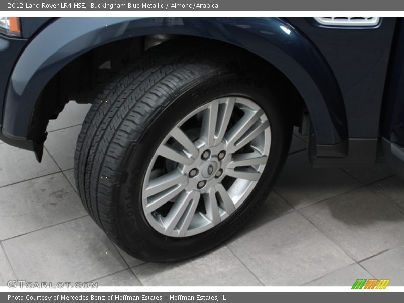 Buckingham Blue Metallic / Almond/Arabica 2012 Land Rover LR4 HSE