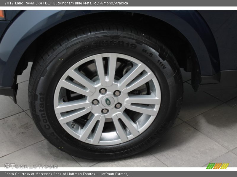 Buckingham Blue Metallic / Almond/Arabica 2012 Land Rover LR4 HSE