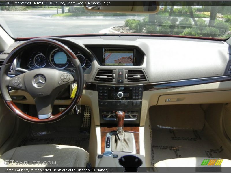 Dashboard of 2010 E 350 Coupe