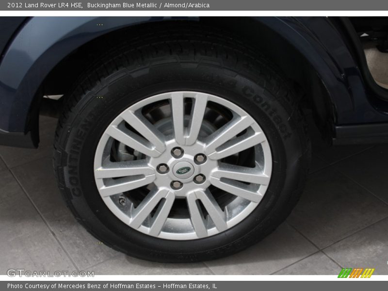 Buckingham Blue Metallic / Almond/Arabica 2012 Land Rover LR4 HSE