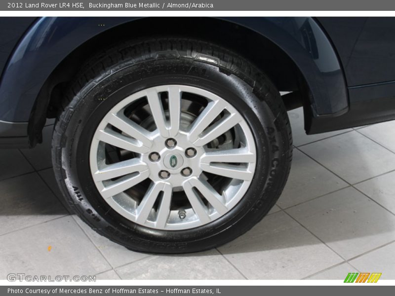 Buckingham Blue Metallic / Almond/Arabica 2012 Land Rover LR4 HSE