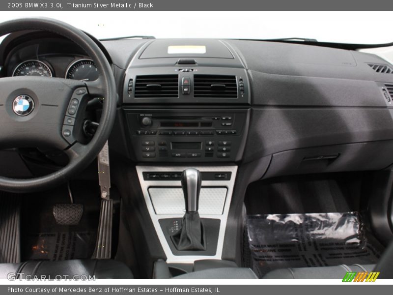 Titanium Silver Metallic / Black 2005 BMW X3 3.0i