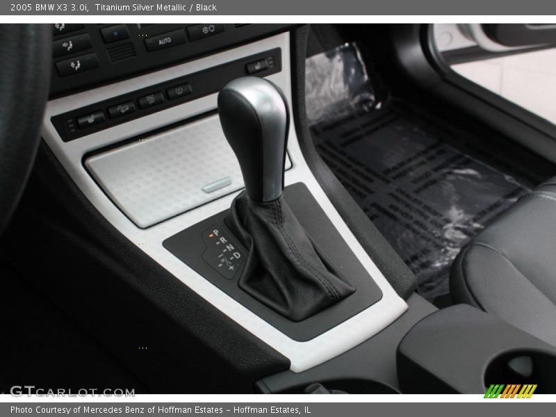 Titanium Silver Metallic / Black 2005 BMW X3 3.0i