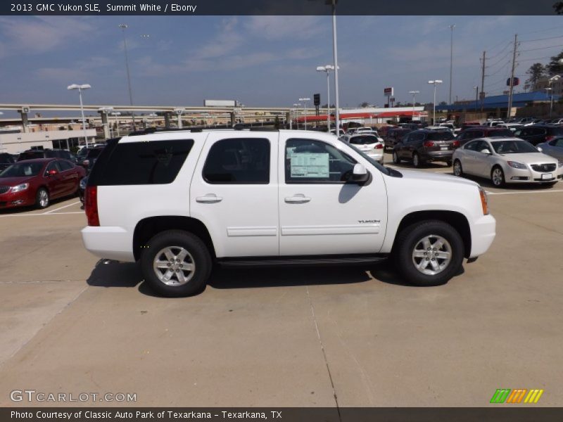  2013 Yukon SLE Summit White