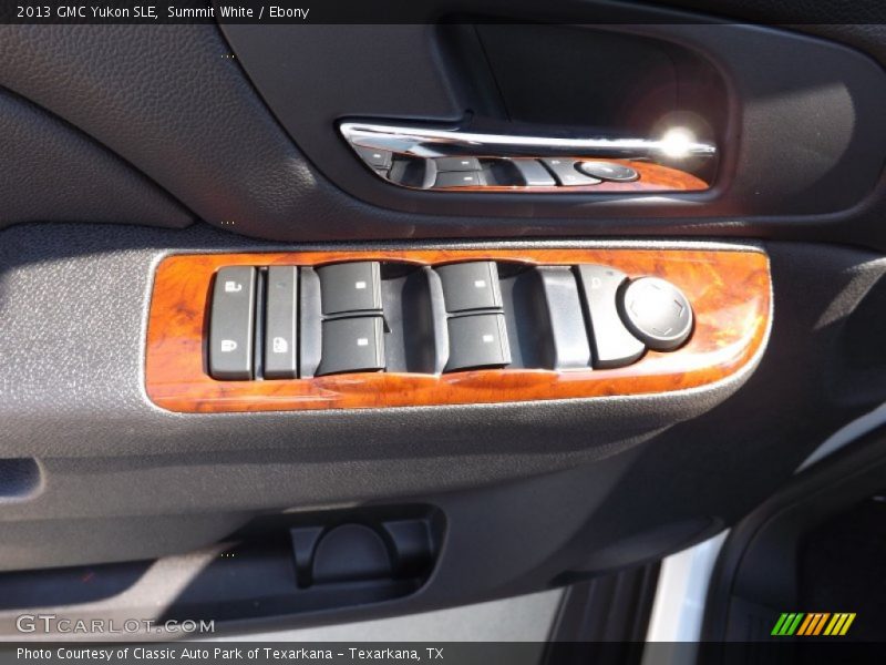 Summit White / Ebony 2013 GMC Yukon SLE