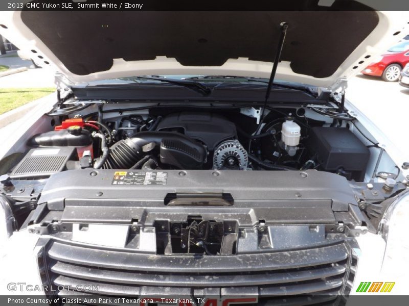 Summit White / Ebony 2013 GMC Yukon SLE