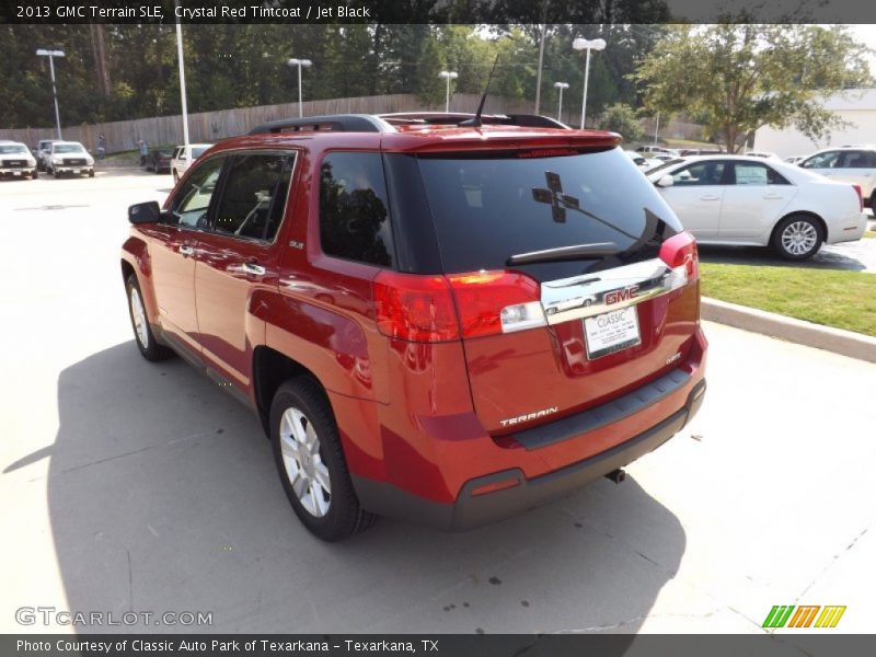 Crystal Red Tintcoat / Jet Black 2013 GMC Terrain SLE