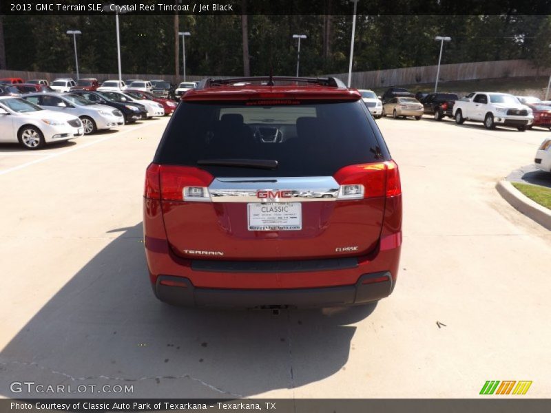 Crystal Red Tintcoat / Jet Black 2013 GMC Terrain SLE