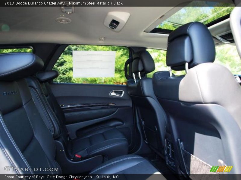 Maximum Steel Metallic / Black 2013 Dodge Durango Citadel AWD