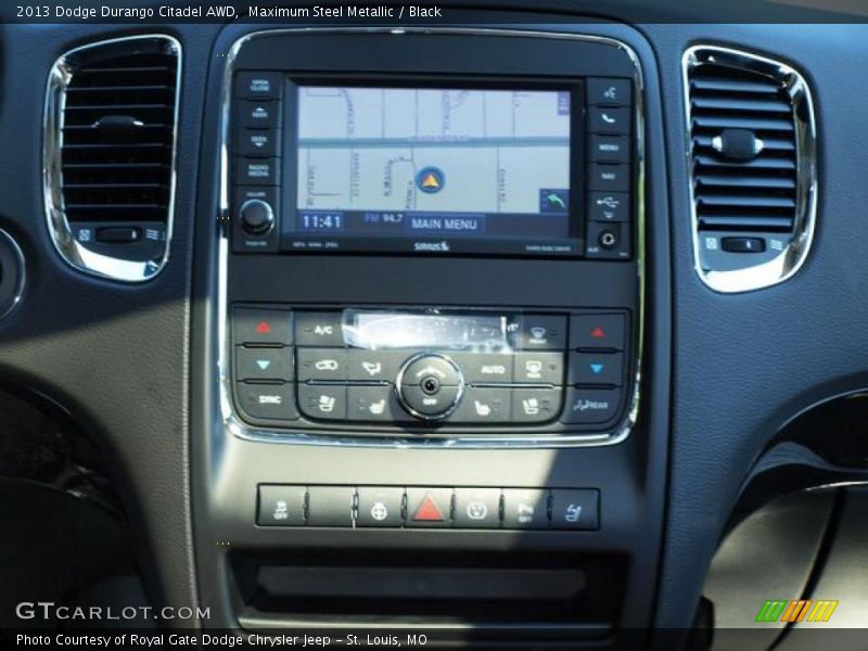 Controls of 2013 Durango Citadel AWD