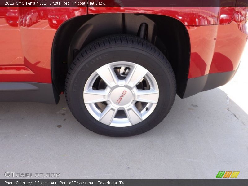 Crystal Red Tintcoat / Jet Black 2013 GMC Terrain SLE