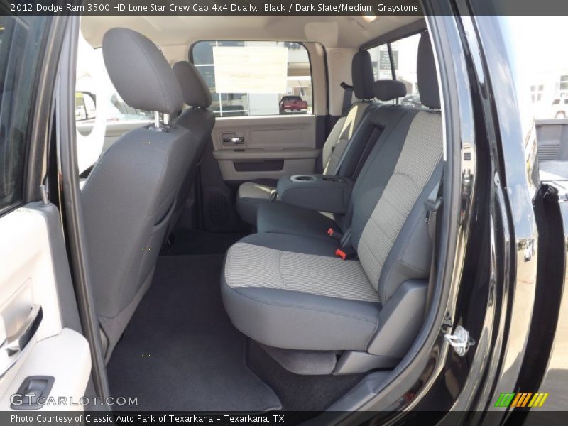 Black / Dark Slate/Medium Graystone 2012 Dodge Ram 3500 HD Lone Star Crew Cab 4x4 Dually