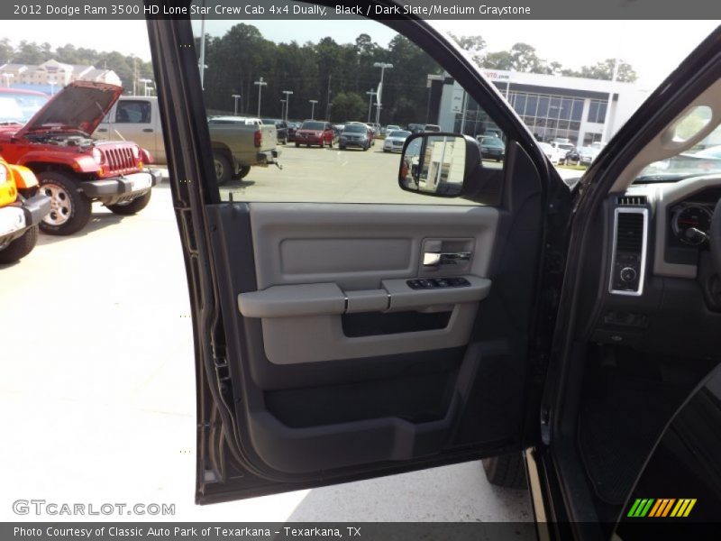 Black / Dark Slate/Medium Graystone 2012 Dodge Ram 3500 HD Lone Star Crew Cab 4x4 Dually
