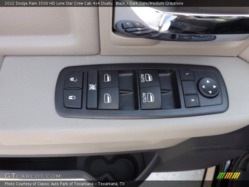 Black / Dark Slate/Medium Graystone 2012 Dodge Ram 3500 HD Lone Star Crew Cab 4x4 Dually