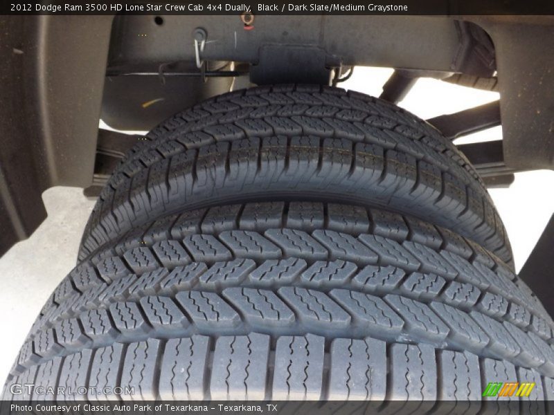 Black / Dark Slate/Medium Graystone 2012 Dodge Ram 3500 HD Lone Star Crew Cab 4x4 Dually