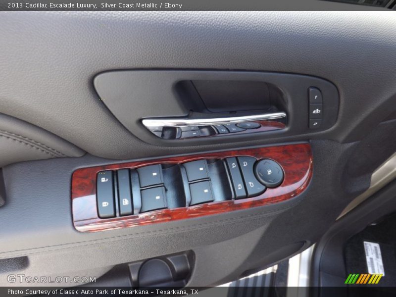 Silver Coast Metallic / Ebony 2013 Cadillac Escalade Luxury