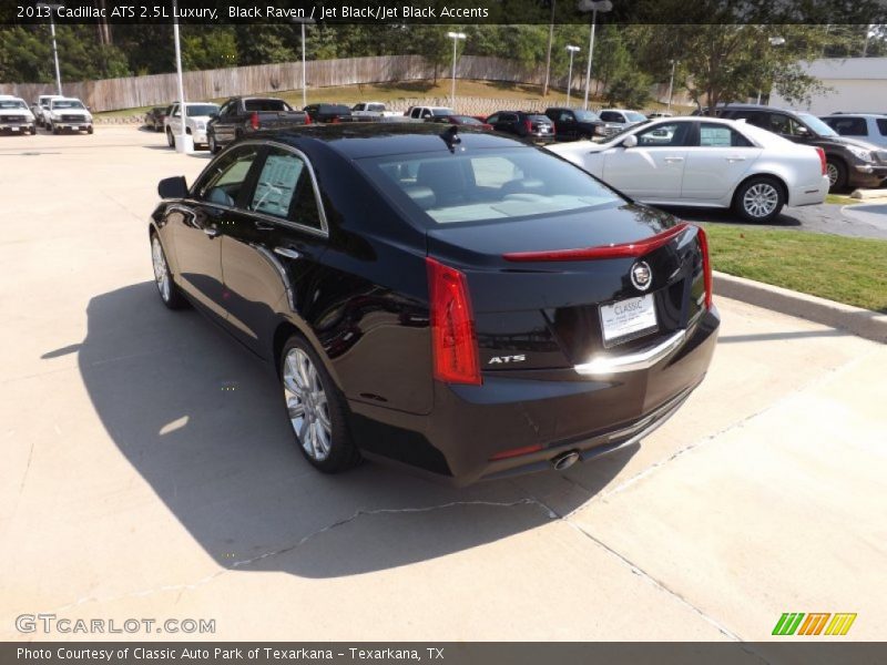 Black Raven / Jet Black/Jet Black Accents 2013 Cadillac ATS 2.5L Luxury
