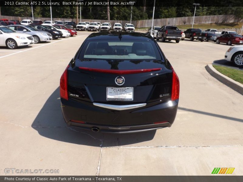 Black Raven / Jet Black/Jet Black Accents 2013 Cadillac ATS 2.5L Luxury