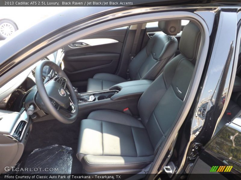  2013 ATS 2.5L Luxury Jet Black/Jet Black Accents Interior