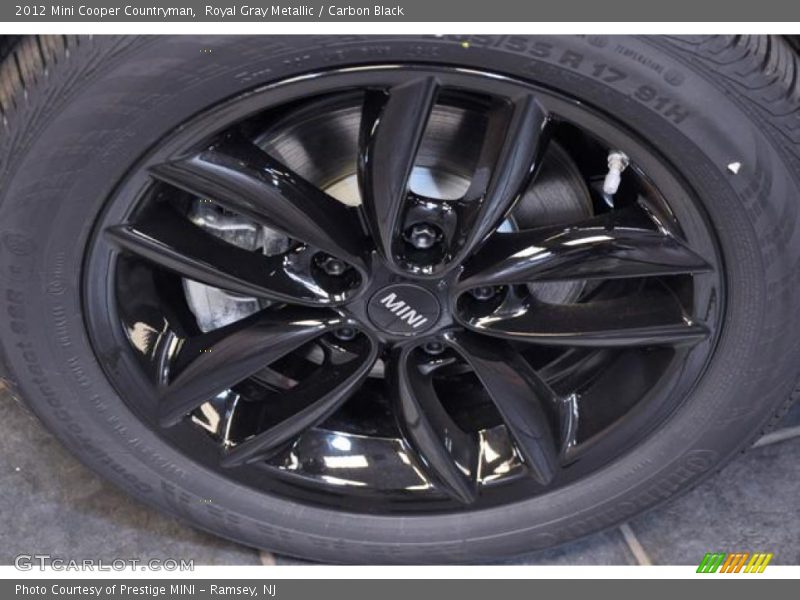 Royal Gray Metallic / Carbon Black 2012 Mini Cooper Countryman