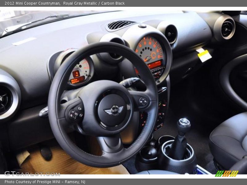  2012 Cooper Countryman Carbon Black Interior