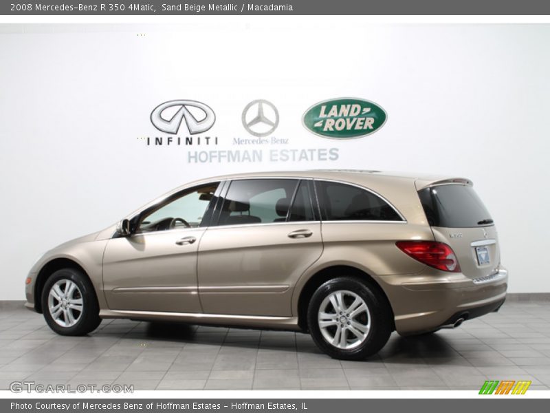 Sand Beige Metallic / Macadamia 2008 Mercedes-Benz R 350 4Matic