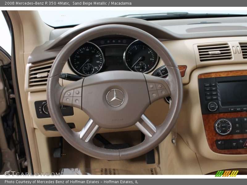 Sand Beige Metallic / Macadamia 2008 Mercedes-Benz R 350 4Matic