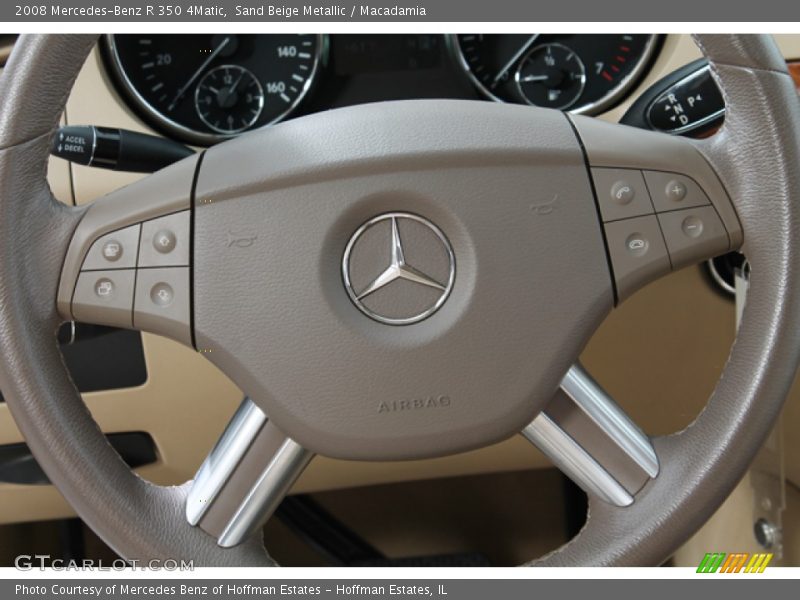 Sand Beige Metallic / Macadamia 2008 Mercedes-Benz R 350 4Matic