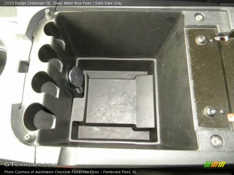 Deep Water Blue Pearl / Dark Slate Gray 2010 Dodge Challenger SE