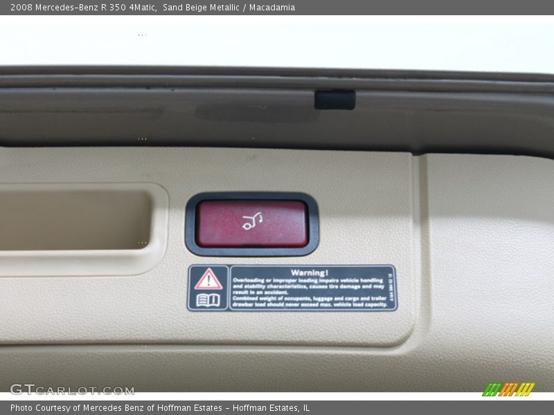 Sand Beige Metallic / Macadamia 2008 Mercedes-Benz R 350 4Matic