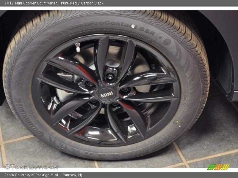 Pure Red / Carbon Black 2012 Mini Cooper Countryman