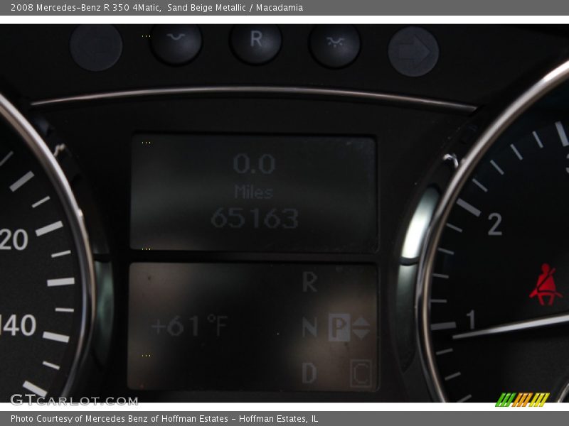 Sand Beige Metallic / Macadamia 2008 Mercedes-Benz R 350 4Matic