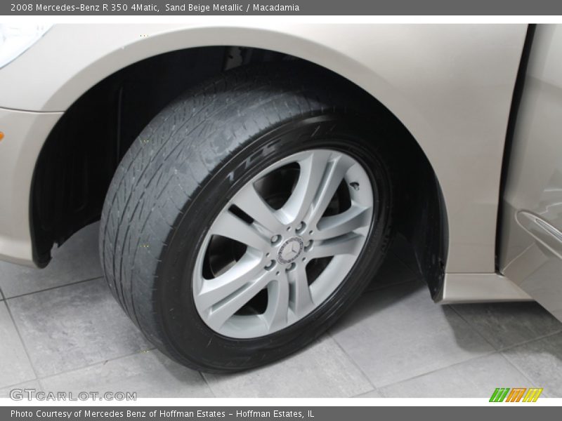 Sand Beige Metallic / Macadamia 2008 Mercedes-Benz R 350 4Matic